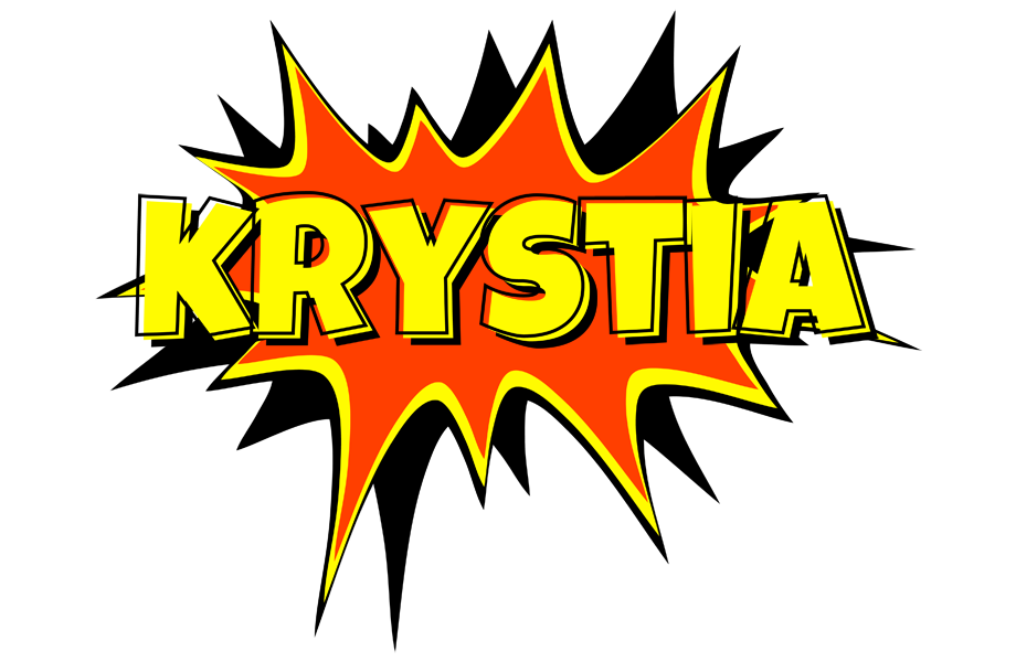 Krystia bazinga logo