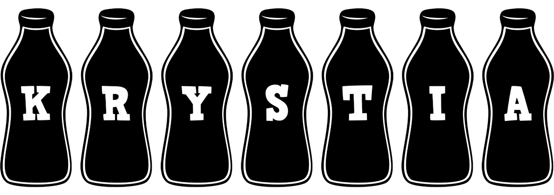 Krystia bottle logo