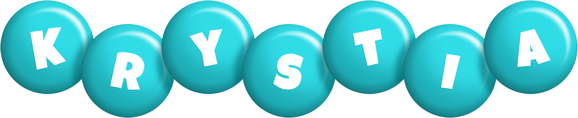 Krystia candy-azur logo