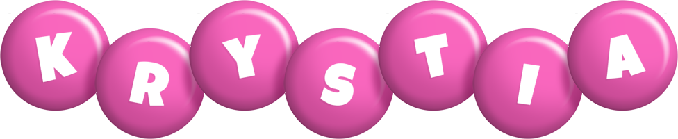 Krystia candy-pink logo