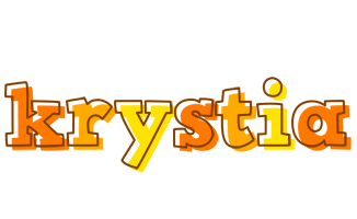 Krystia desert logo