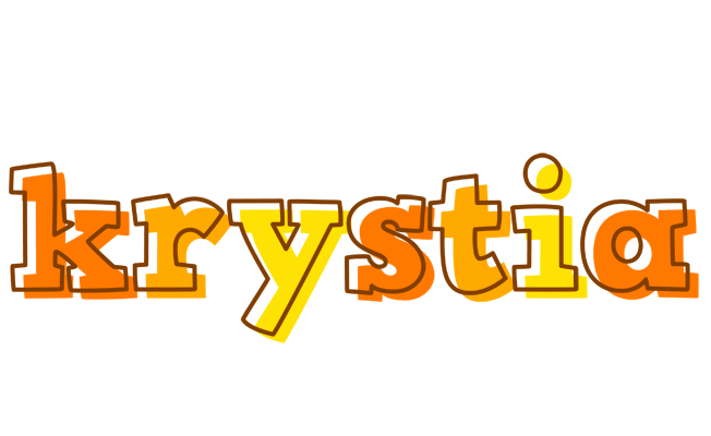 Krystia desert logo