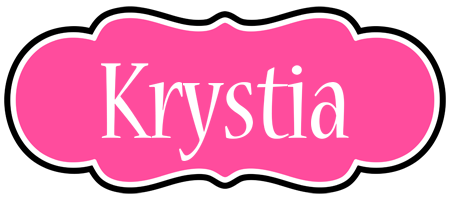 Krystia invitation logo