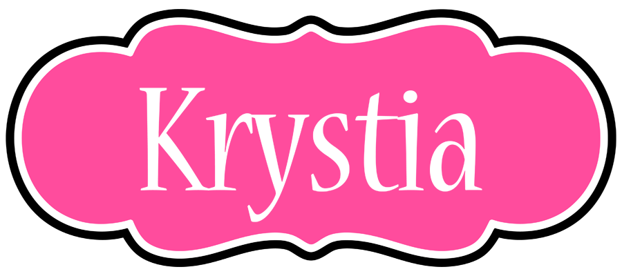 Krystia invitation logo