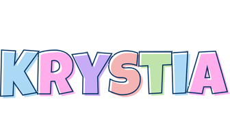 Krystia pastel logo