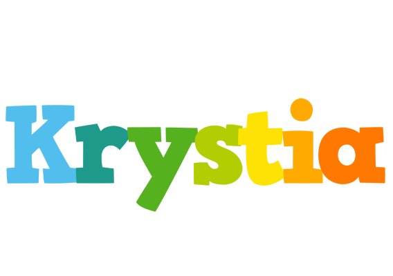 Krystia rainbows logo