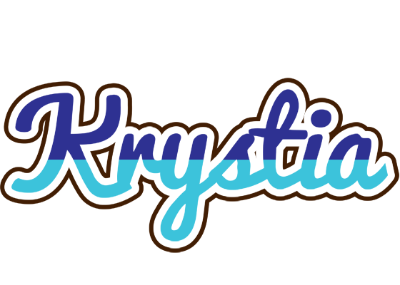 Krystia raining logo