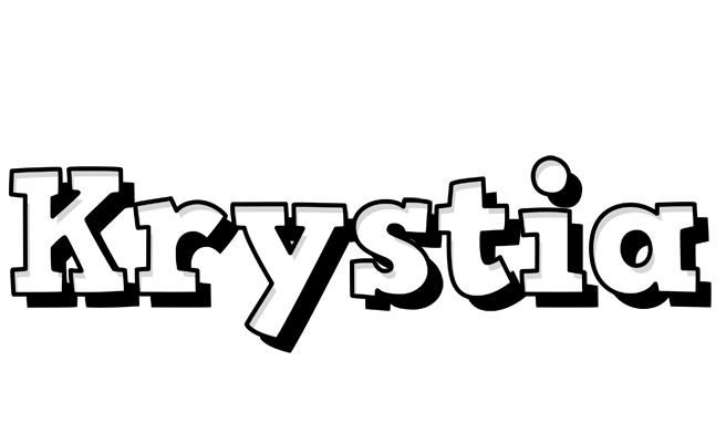 Krystia snowing logo
