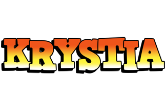 Krystia sunset logo