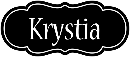 Krystia welcome logo