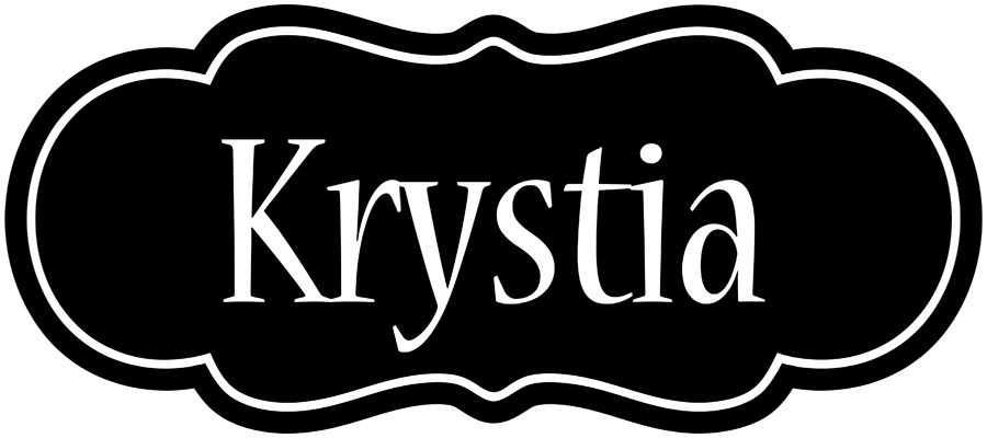 Krystia welcome logo