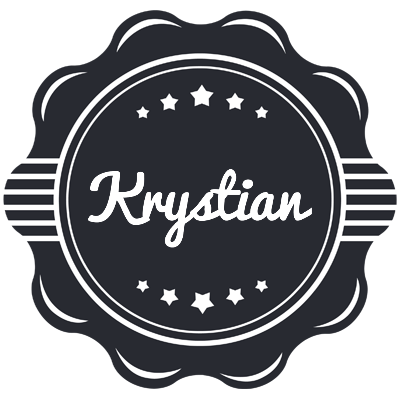 Krystian badge logo