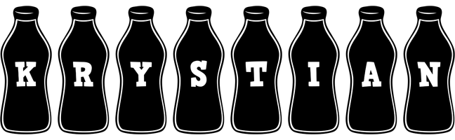 Krystian bottle logo