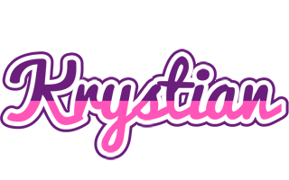 Krystian cheerful logo