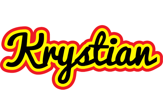 Krystian flaming logo
