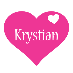 Krystian love-heart logo