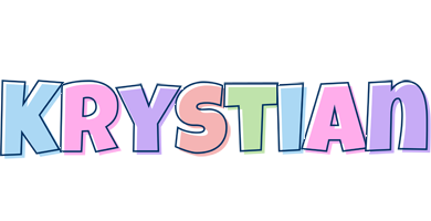 Krystian pastel logo