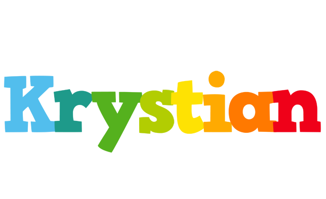 Krystian rainbows logo
