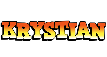 Krystian sunset logo