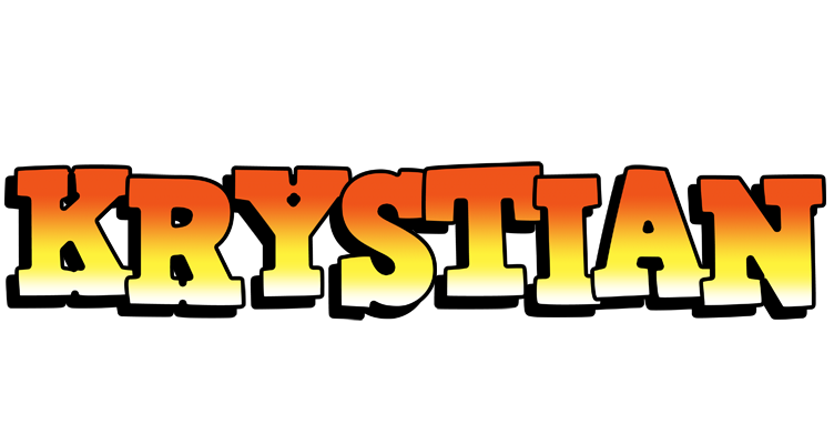 Krystian sunset logo