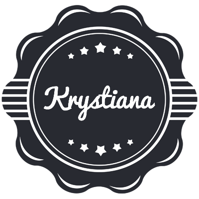 Krystiana badge logo