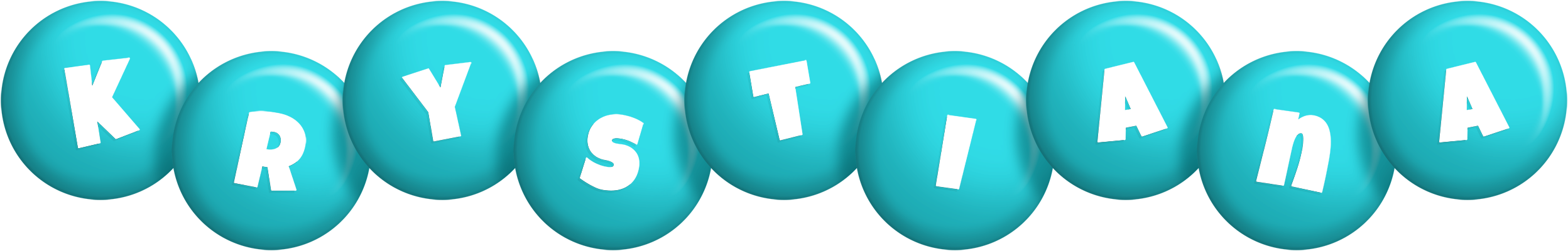 Krystiana candy-azur logo