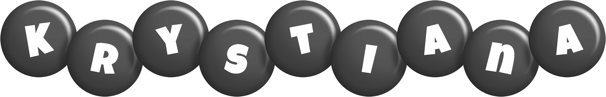 Krystiana candy-black logo
