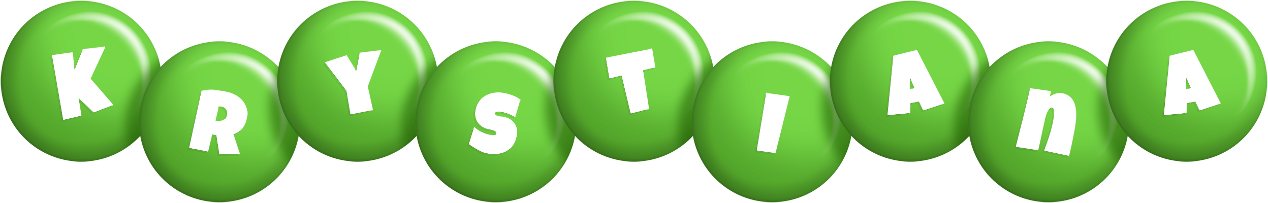 Krystiana candy-green logo