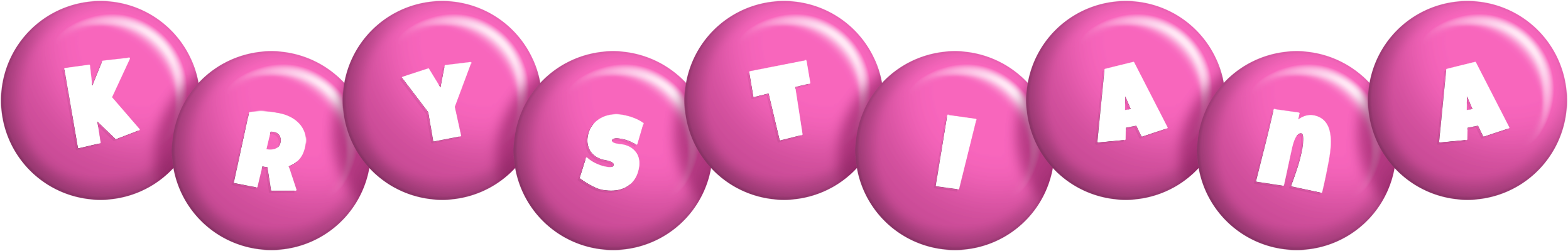 Krystiana candy-pink logo