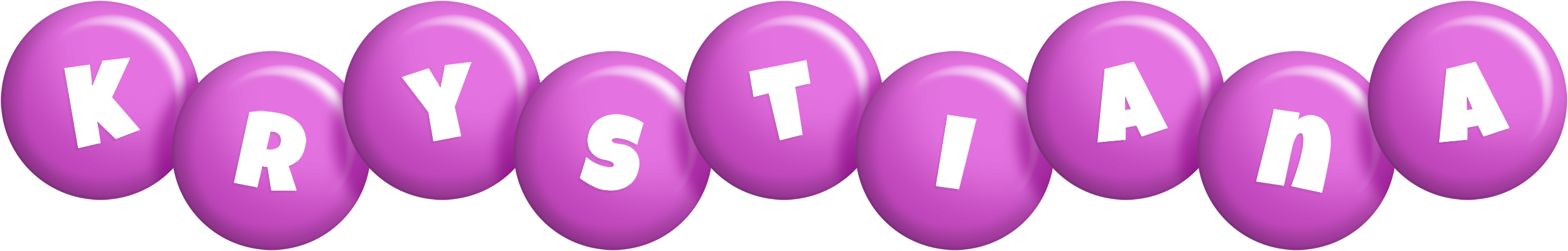 Krystiana candy-purple logo