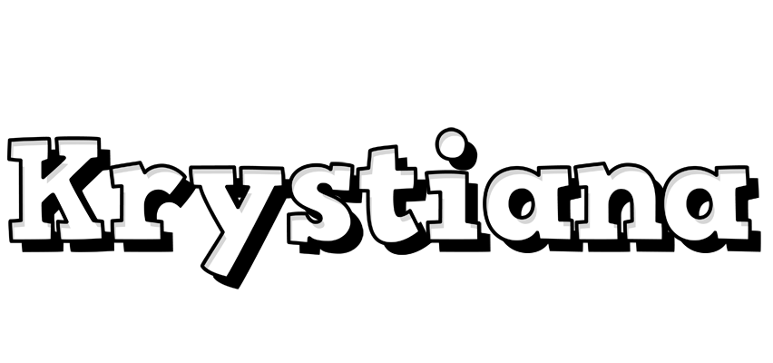 Krystiana snowing logo