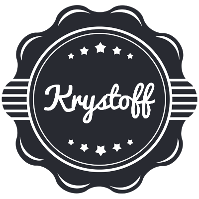 Krystoff badge logo