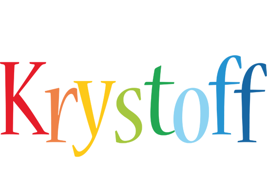 Krystoff birthday logo