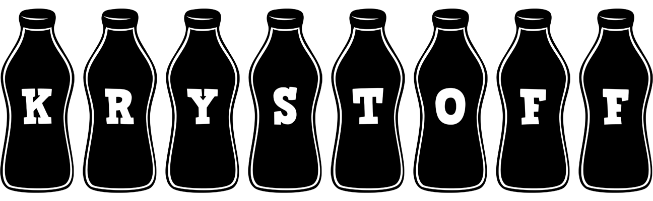 Krystoff bottle logo