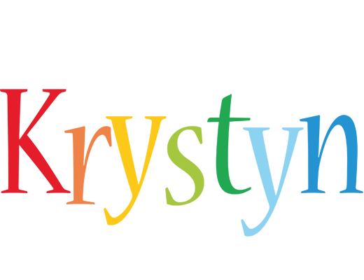 Krystyn birthday logo
