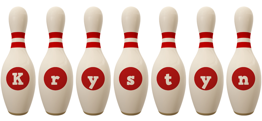 Krystyn bowling-pin logo