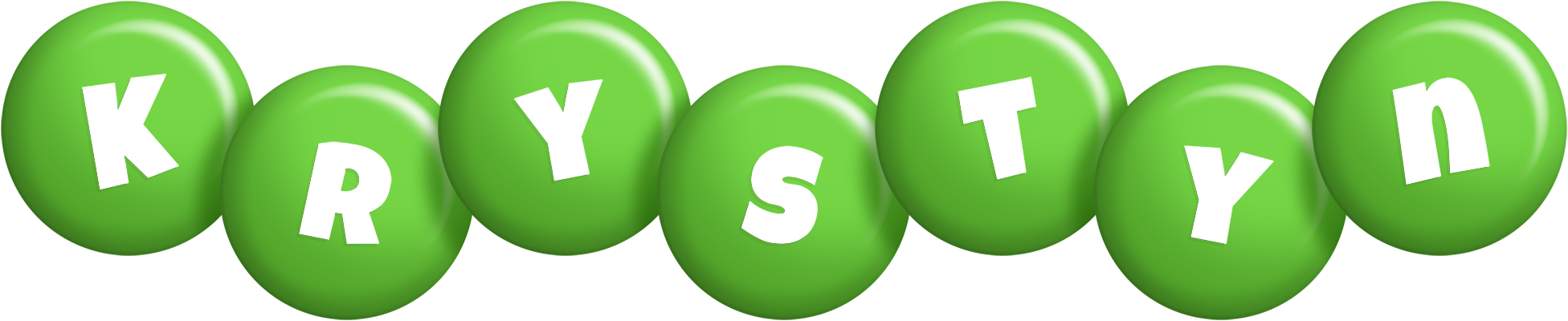 Krystyn candy-green logo