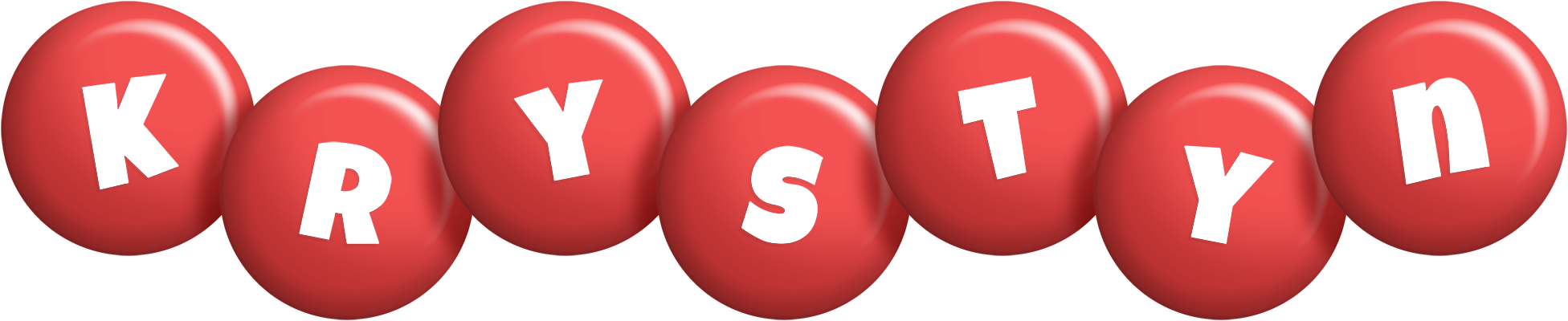 Krystyn candy-red logo