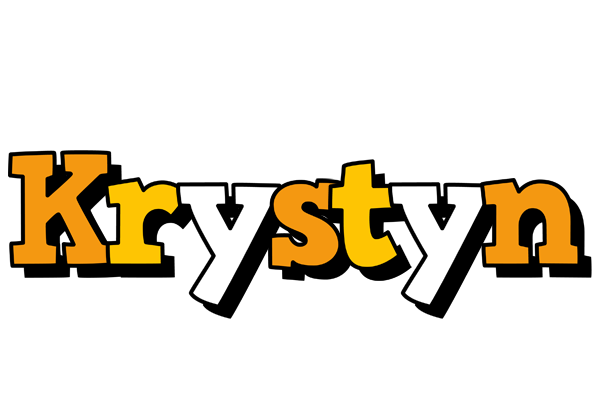 Krystyn cartoon logo