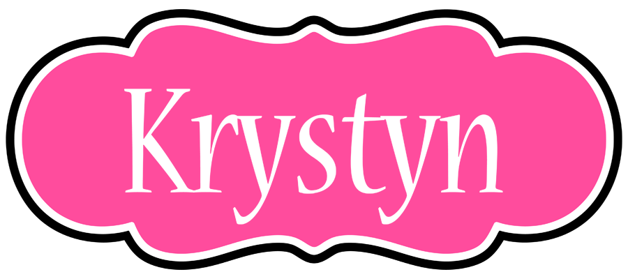 Krystyn invitation logo