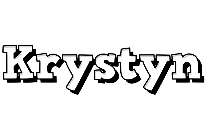 Krystyn snowing logo