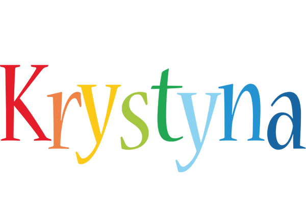 Krystyna birthday logo