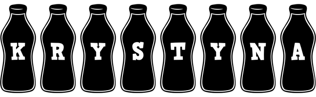 Krystyna bottle logo