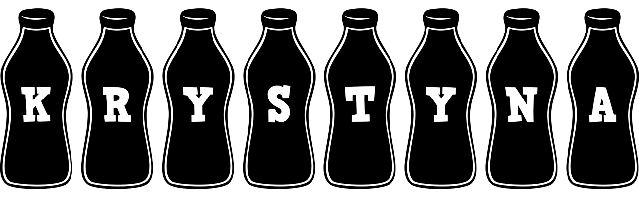 Krystyna bottle logo