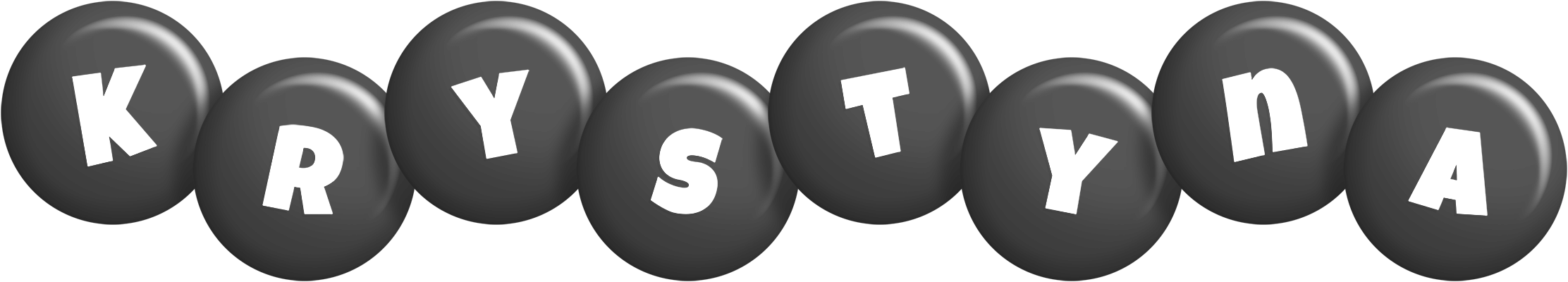 Krystyna candy-black logo