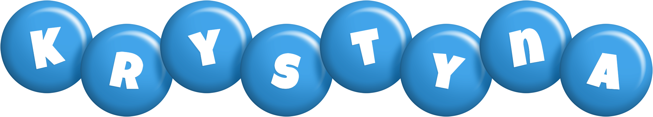 Krystyna candy-blue logo