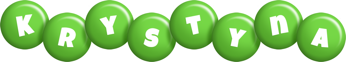 Krystyna candy-green logo