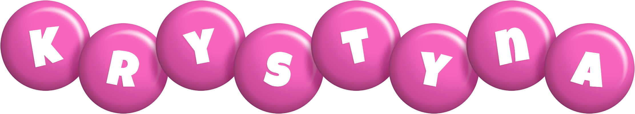 Krystyna candy-pink logo