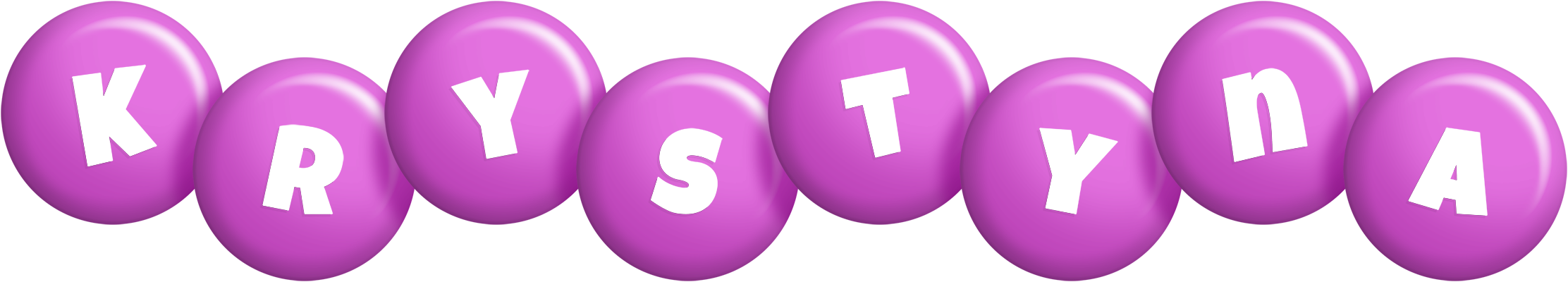 Krystyna candy-purple logo