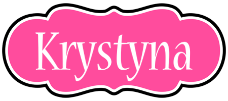 Krystyna invitation logo